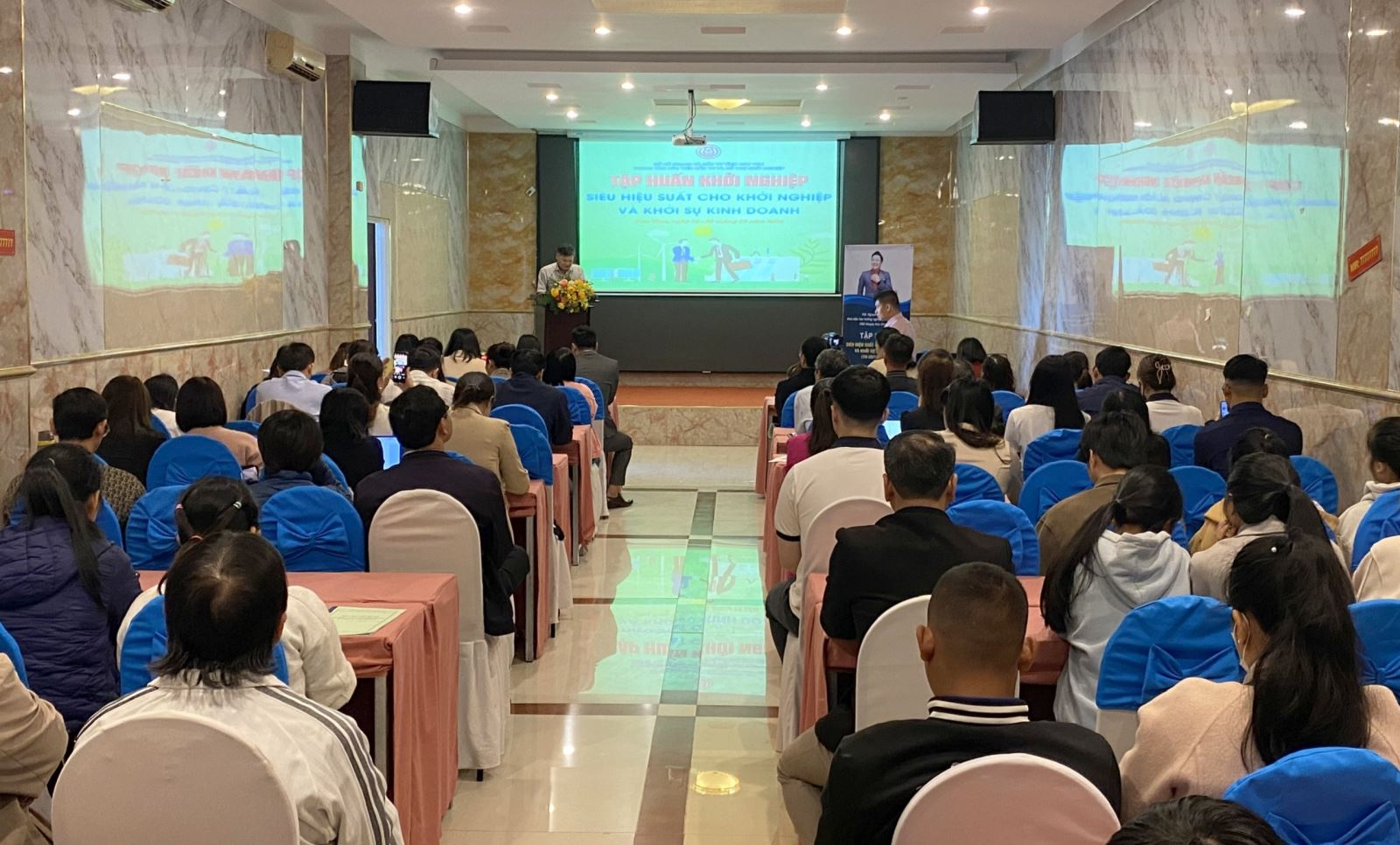 Tập huấn khởi nghiệp với chủ đề “Siêu hiệu suất cho Khởi nghiệp và Khởi sự kinh doanh”