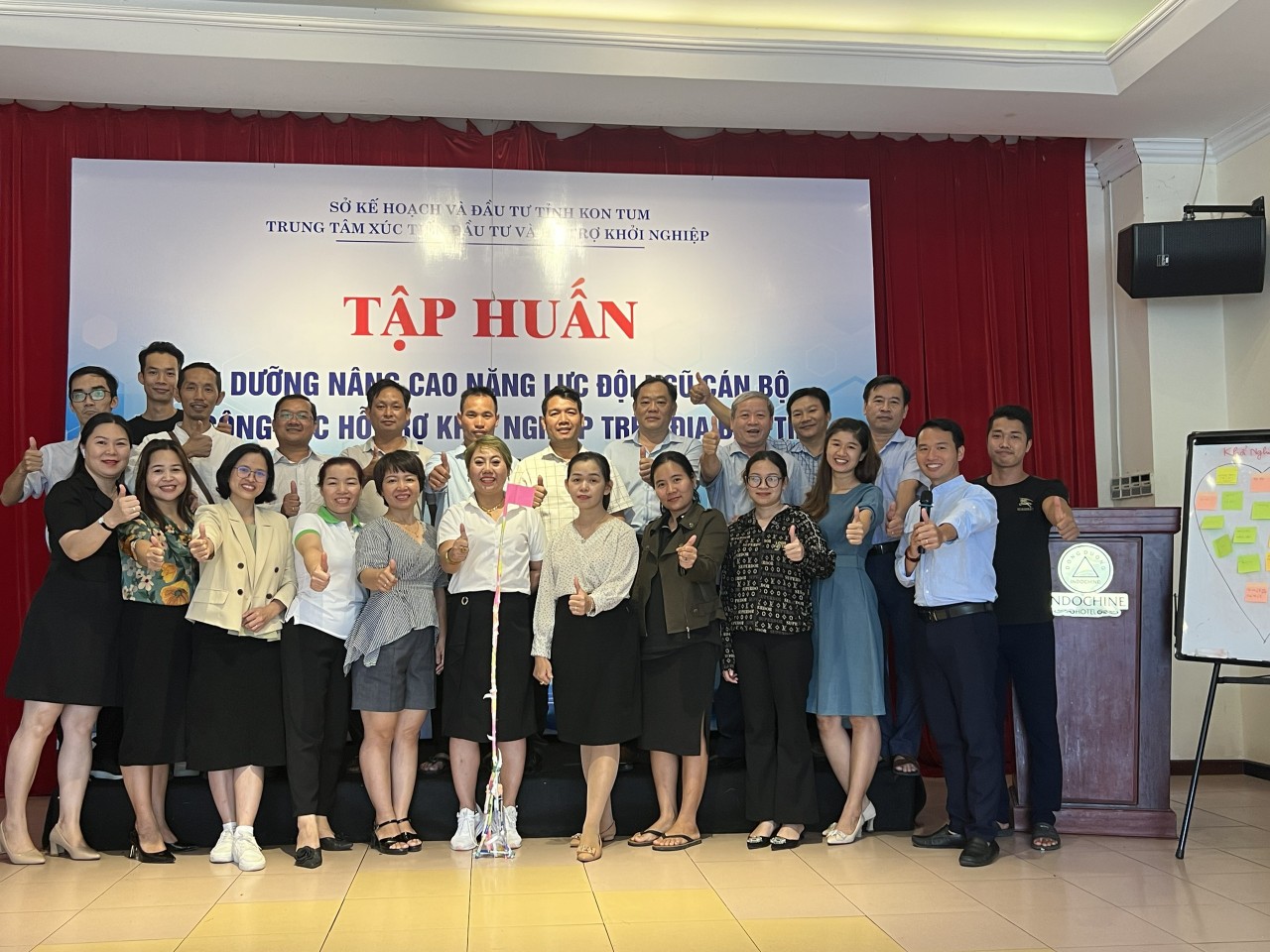 Bế mạc Lớp tập huấn bồi dưỡng nâng cao năng lực đội ngũ cán bộ làm công tác hỗ trợ khởi nghiệp và khởi nghiệp gắn với xu hướng Marketing 5.0