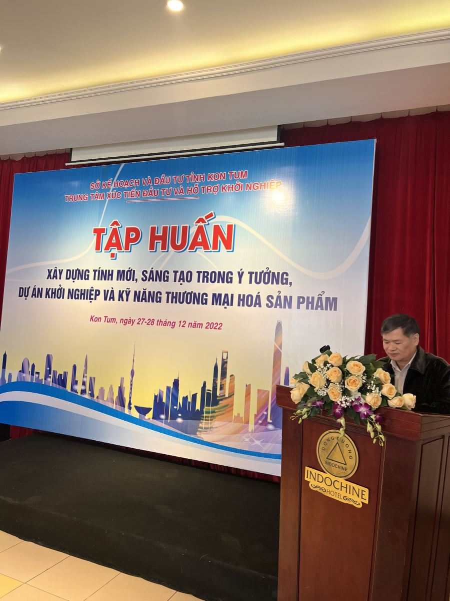 Kết quả Lớp tập huấn về Xây dựng tính mới, sáng tạo trong ý tưởng, dự án khởi nghiệp và Kỹ năng thương mại hoá sản phẩm